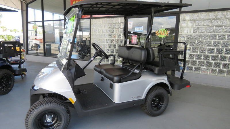2024 E-Z-GO Valor EX1 Gas PTV | Platinum Finish | Independent Suspension | Unlimited Range Sale! - Image 4