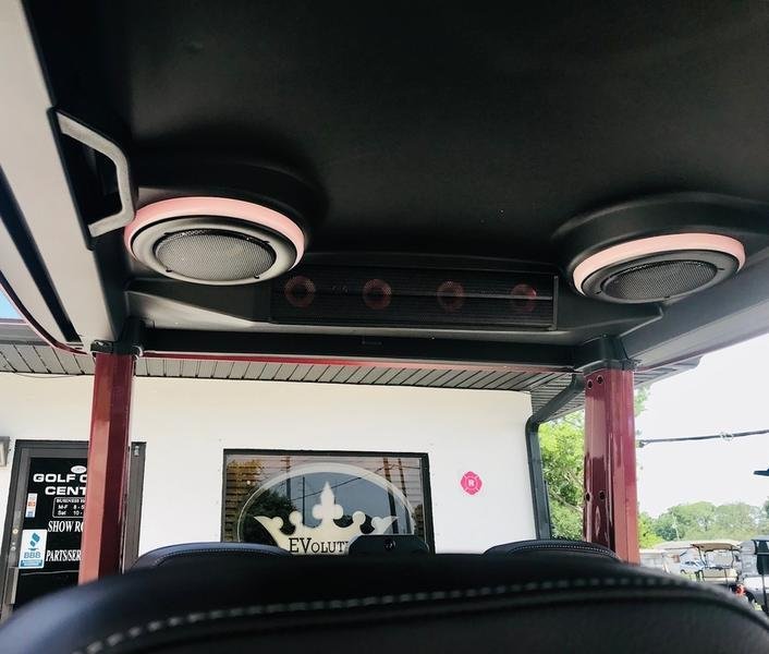 2025 Evolution D-Max GT4 Flamenco Red | 4-Seater with 24-Speaker Sound - Image 8