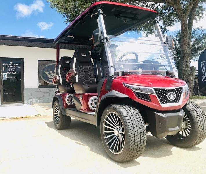 2025 Evolution D-Max GT4 Flamenco Red | 4-Seater with 24-Speaker Sound