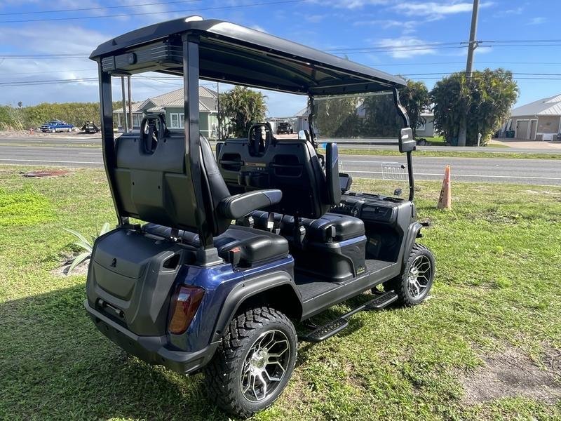 2025 Evolution D5 Maverick 4 Mediterranean Blue | Forward-Facing Cart - Image 6