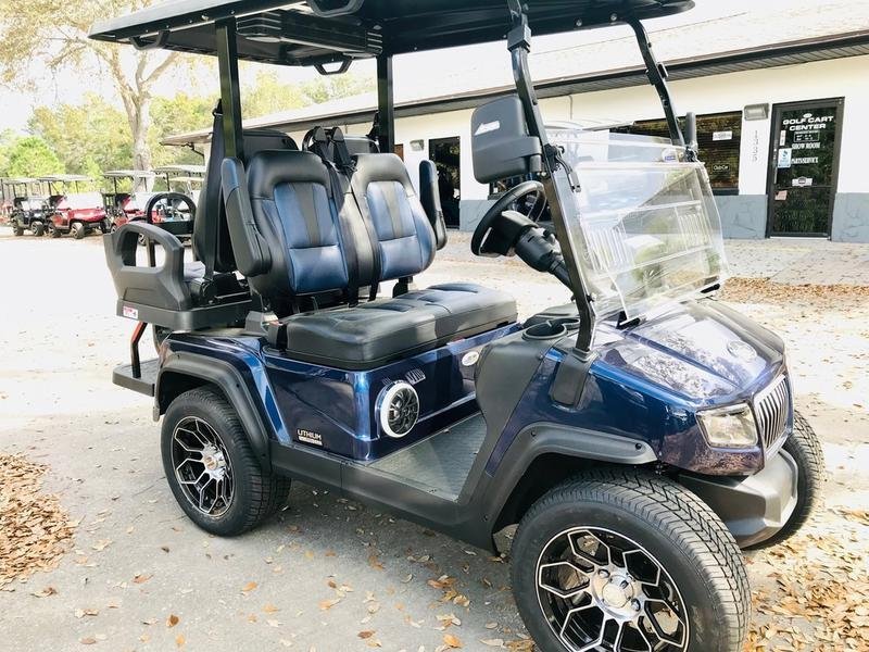 2025 Evolution D5 Ranger 2+2 Plus Mediterranean Blue | Cart with CarPlay - Image 3