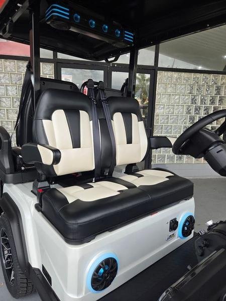 2025 Evolution D5 Ranger 2+2 Plus Arctic Gray | Cart with CarPlay - Image 3