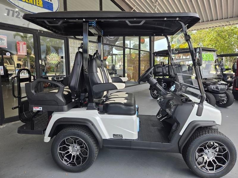 2025 Evolution D5 Ranger 2+2 Plus Arctic Gray | Cart with CarPlay - Image 2