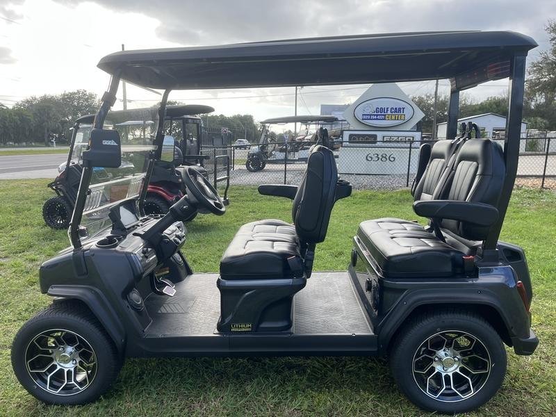 2025 Evolution D5 Ranger 4 Arctic Gray | Forward-Facing 4-Seater Cart - Image 5