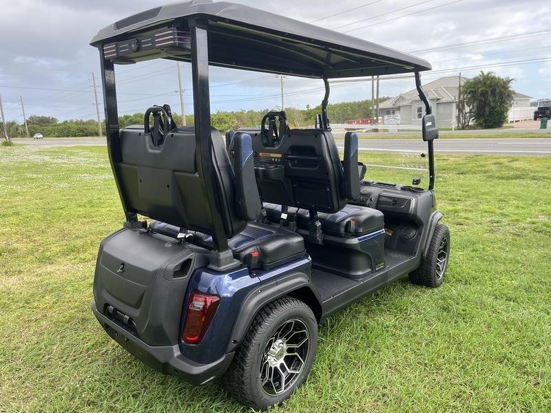 2025 Evolution D5 Ranger 4 Mediterranean Blue | Forward-Facing Cart - Image 5