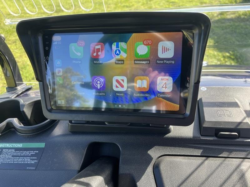 2025 Evolution D5 Ranger 4 Plus Mediterranean Blue | Cart with CarPlay - Image 7