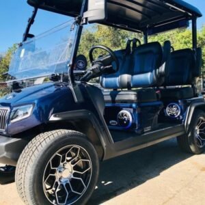 2025 Evolution D5 Ranger 4 Plus Mediterranean Blue | Cart with CarPlay