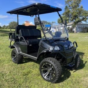 2025 Evolution Forester 4 Plus Mediterranean Blue | Lifted Cart with CarPlay