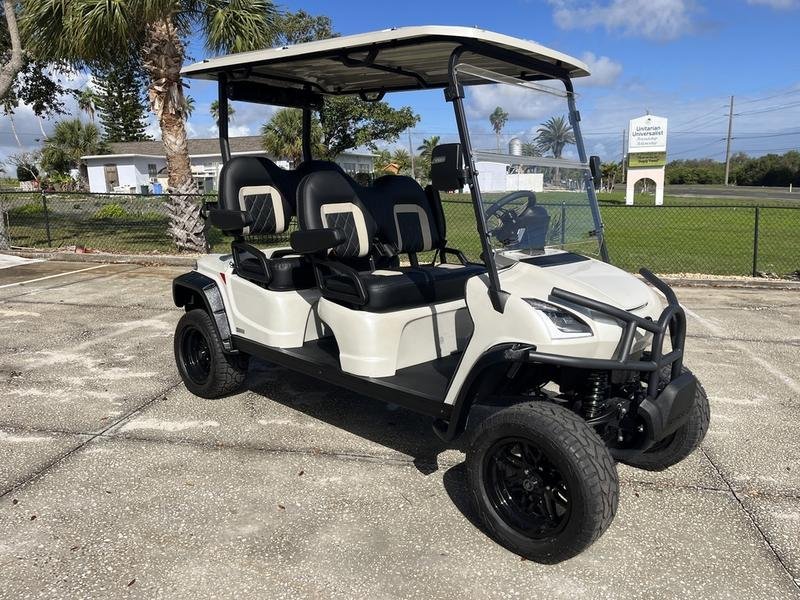 2025 STAR EV Sirius 4 LSV | White Diamond Pearl | 4 Forward-Facing Seats & 105Ah Lithium Battery Sale!