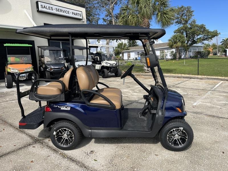 2025 Club Car Onward 4-Passenger HP Lithium PTV | Metallic Onyx Blue | Sale Price! - Image 2