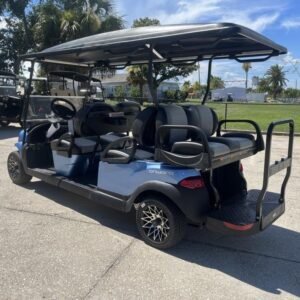2025 Club Car Onward 6-Passenger Gas PTV | Metallic Ice Blue | Unlimited Family Range!