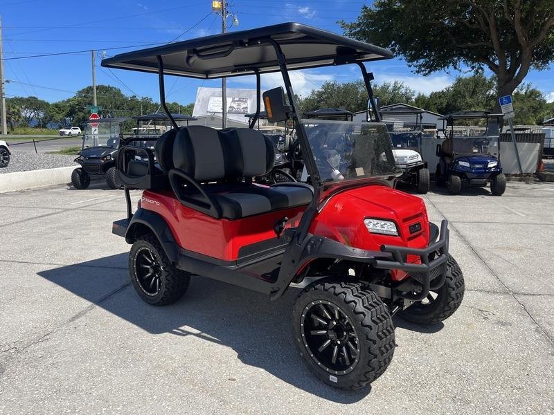 2025 Club Car Onward Lifted 4-Passenger Gas PTV | Rally Red | All-Terrain Freedom Sale! - Image 4