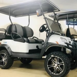 2025 Club Car Onward Lifted 4-Passenger XR Lithium | Glacier White | Extended Range Electric Sale!