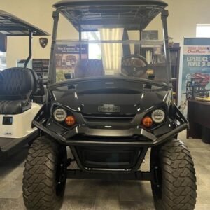 2025 E-Z-GO Express 4 ELiTE Lithium | Lifted PTV in Black | Zero-Maintenance Power Sale!