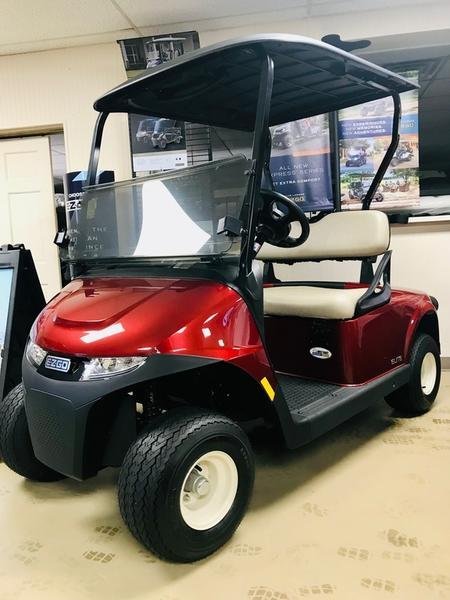 2025 E-Z-GO Freedom RXV ELiTE Lithium | Inferno Red | Zero-Maintenance Electric Sale!
