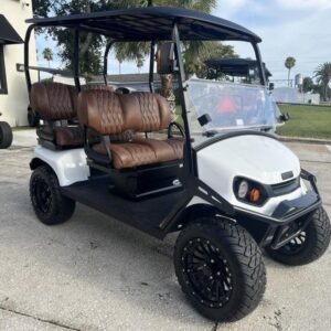 2025 E-Z-GO Liberty ELiTE Lithium PTV | Bright White | 4 Forward-Facing Seats | Sale Price!
