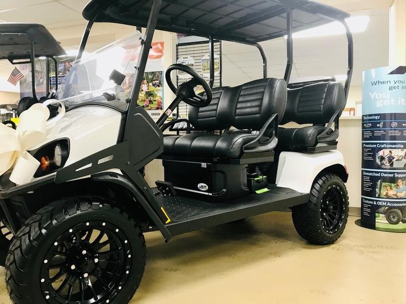 2025 E-Z-GO Liberty ELiTE Lithium PTV | Bright White | 4 Forward-Facing Seats Sale! - Image 5