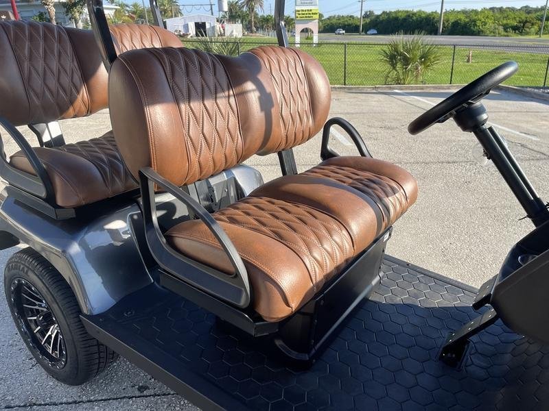 2025 E-Z-GO Liberty ELiTE Lithium PTV | Metallic Charcoal | 4 Forward-Facing Seats Sale! - Image 6