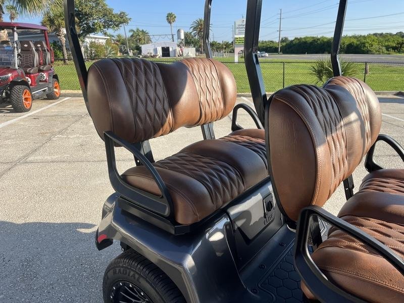 2025 E-Z-GO Liberty ELiTE Lithium PTV | Metallic Charcoal | 4 Forward-Facing Seats Sale! - Image 4