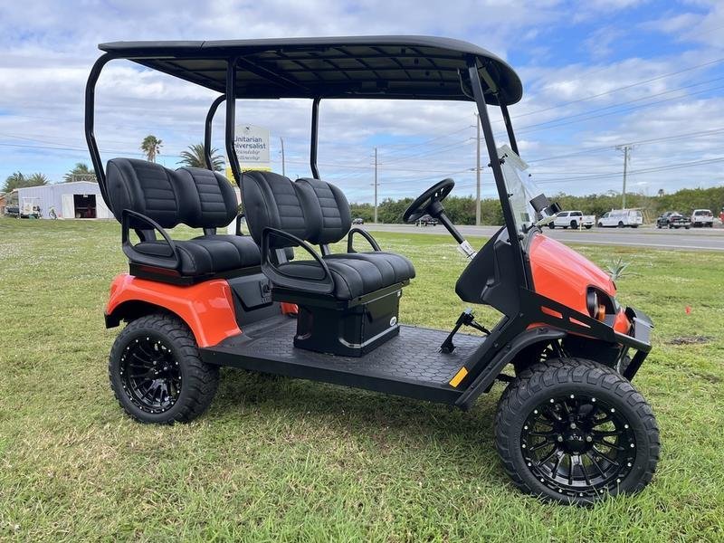 2025 E-Z-GO Liberty ELiTE Lithium PTV | Solar Flare | 4 Forward-Facing Seats | Sale Price! - Image 6