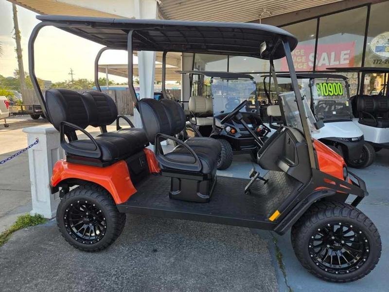 2025 E-Z-GO Liberty ELiTE Lithium PTV | Solar Flare | 4 Forward-Facing Seats | Sale Price! - Image 3