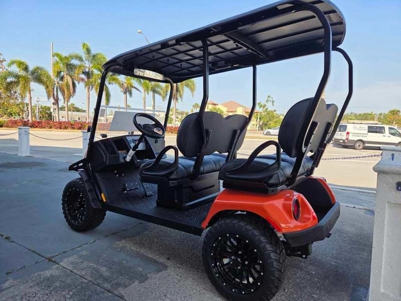 2025 E-Z-GO Liberty ELiTE Lithium PTV | Solar Flare | 4 Forward-Facing Seats | Sale Price! - Image 2