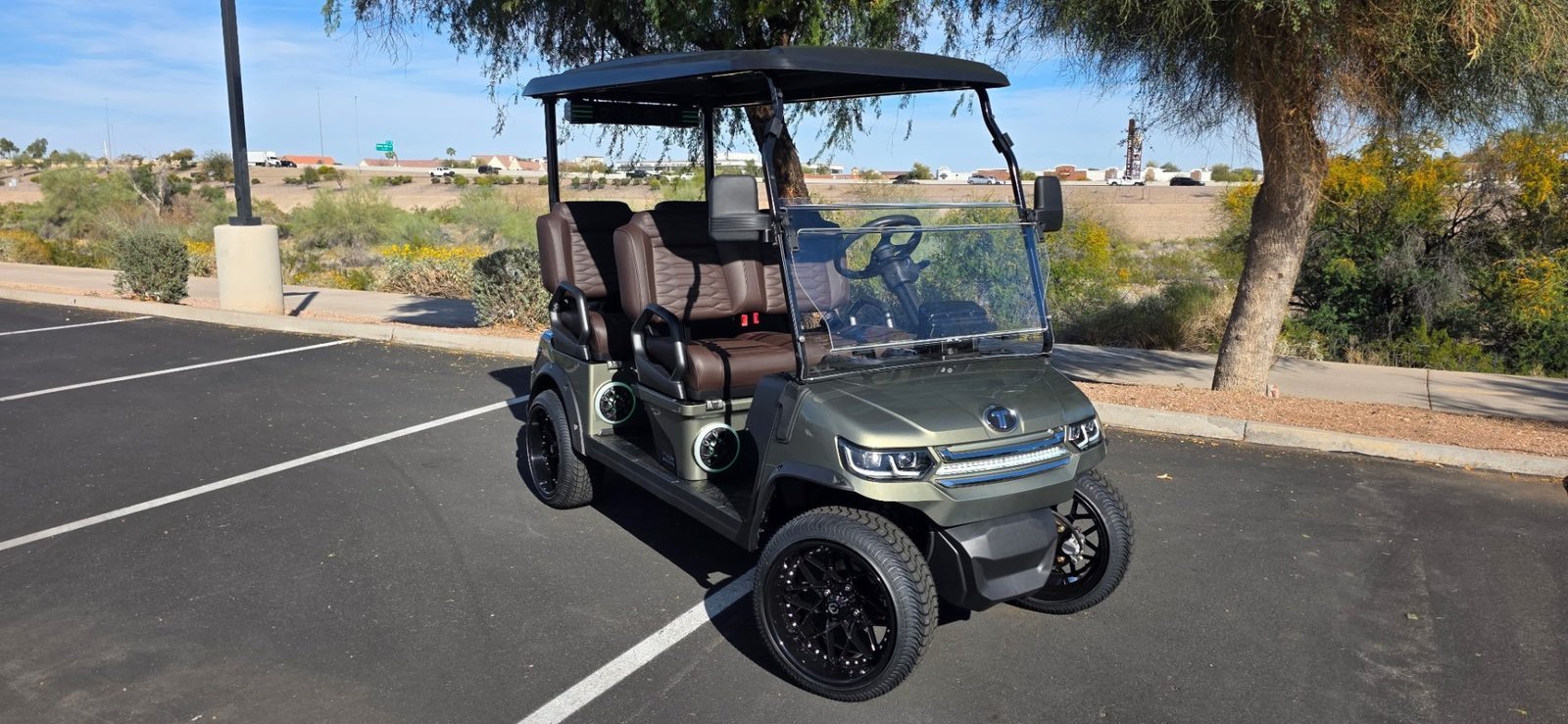 2026 Evolution D5 Ranger 4 4-Passenger Lithium Golf Cart