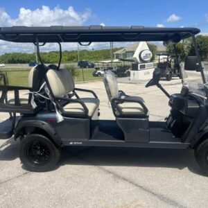 2026 STAR EV J-Model 4+2 LSV | Lifted 6-Passenger Lithium in Charcoal Moss | Premium Family Shuttle Sale!