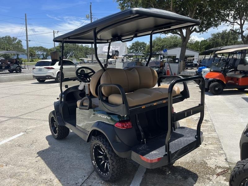 2026 Club Car Onward Lifted 4-Passenger Gas Golf Cart | Metallic Jade Green | Trail-Ready Power! - Image 5