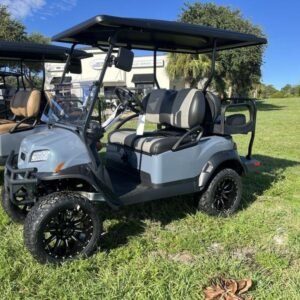 2026 Club Car Onward Lifted 4-Passenger Gas PTV | Pearl Mist Gray | Premium Range!