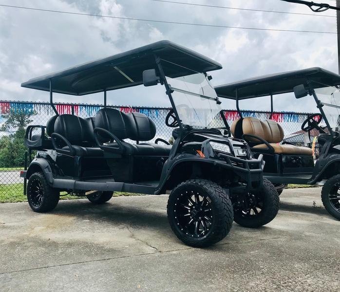 2026 Club Car Onward Lifted 6-Passenger Gas PTV | Metallic Tuxedo Black | Ultimate Family Cruiser!