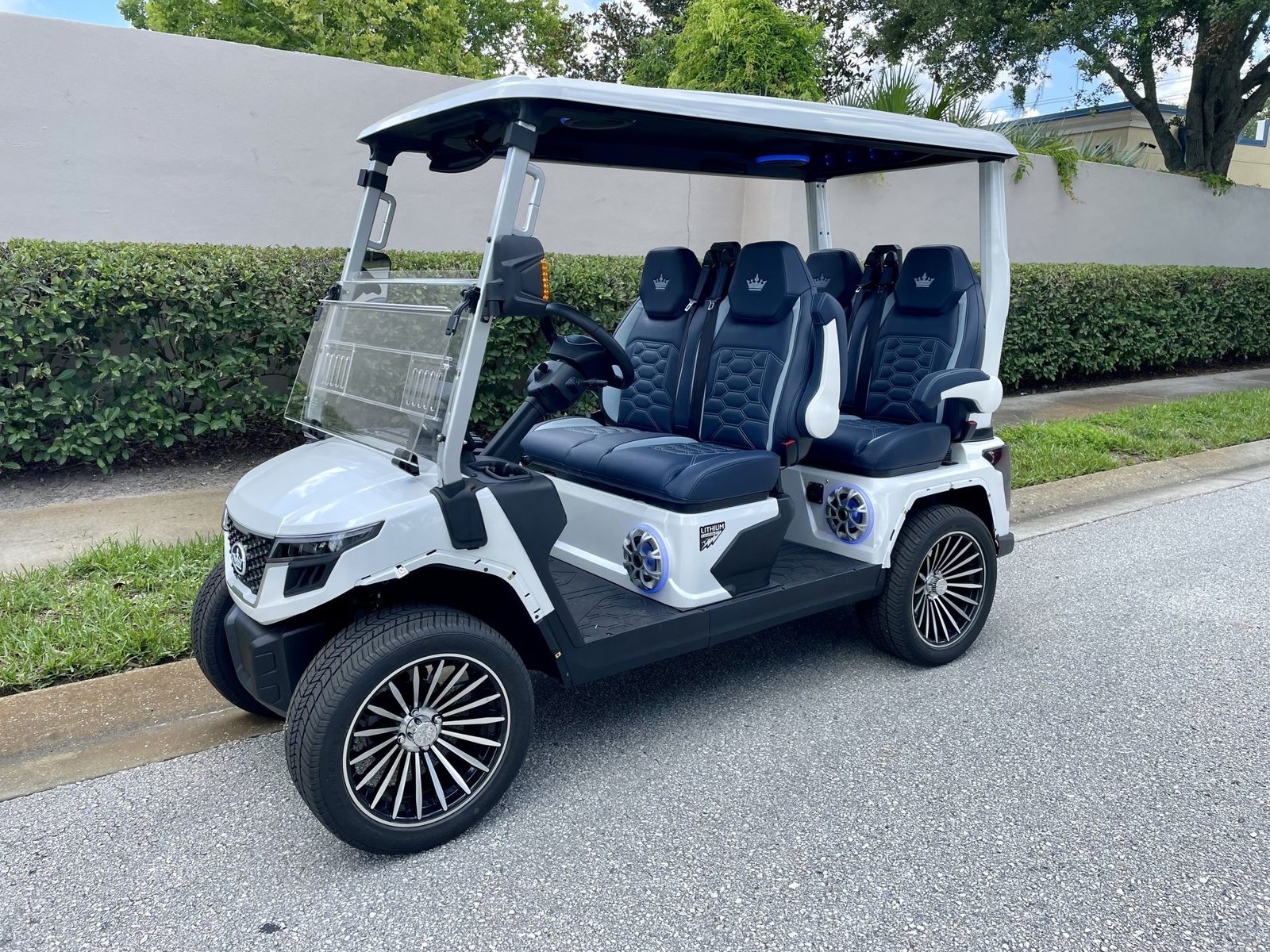 2026 Evolution D-Max GT4 4-Passenger Lithium Golf Cart