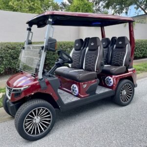 2026 Evolution D-Max GT4 4-Passenger Lithium Golf Cart (Copy)