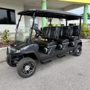 2026 Evolution D5 Maverick 6 6-Passenger Lithium Golf Cart