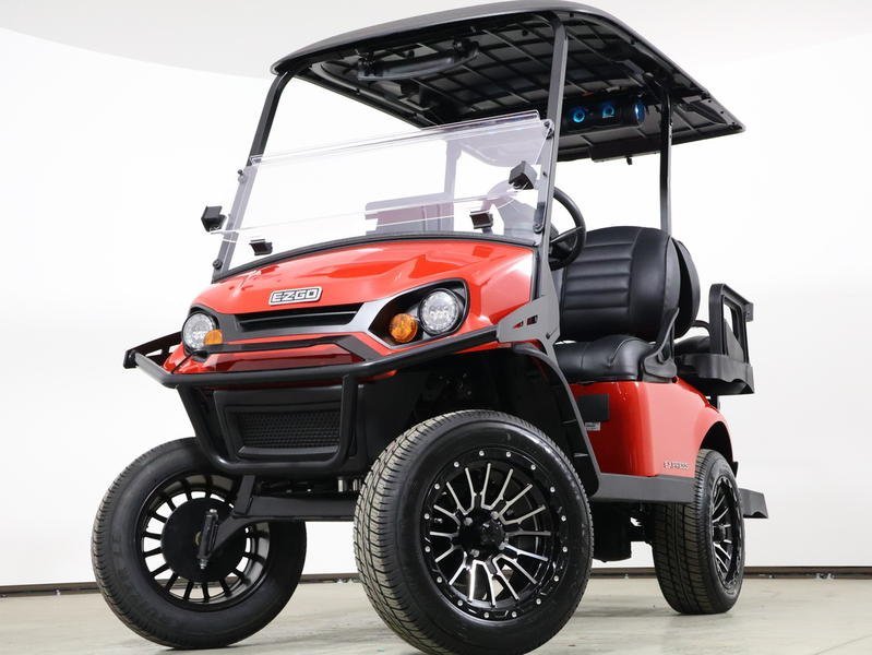 2026 E-Z-GO® Express 4 Summit XT 13.5 HP EFI Gas Lifted Golf Cart - Image 21