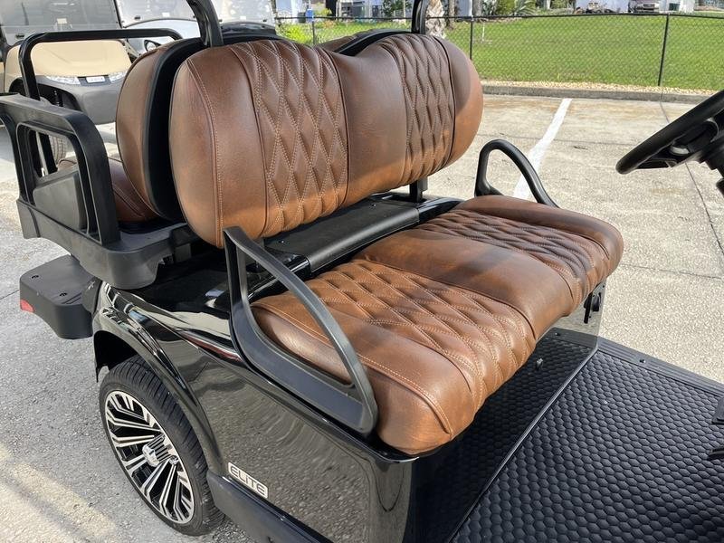 2026 E-Z-GO Freedom RXV ELiTE Lithium | Black w/ Amarillo Seats | Zero-Maintenance Power! - Image 2