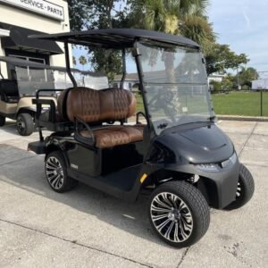 2026 E-Z-GO Freedom RXV ELiTE Lithium | Black w/ Amarillo Seats | Zero-Maintenance Power!