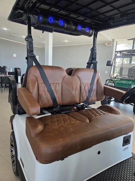 2026 E-Z-GO RXV 4 Touring STL ELiTE Lithium | Lifted PTV in Bright White | Premium Electric Sale! - Image 3