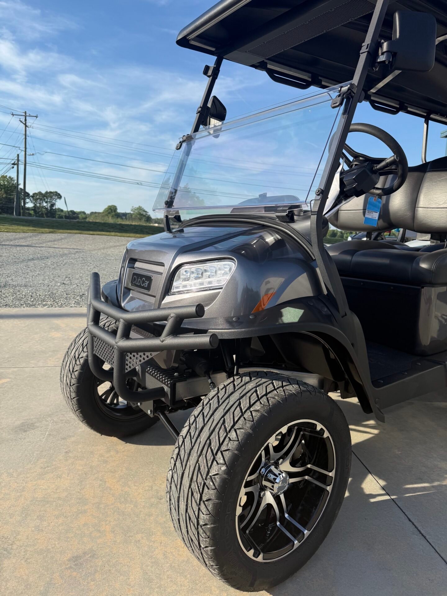 2027 Club Car Onward Lifted 6-Passenger XR Lithium | Midnight Silver - Image 2