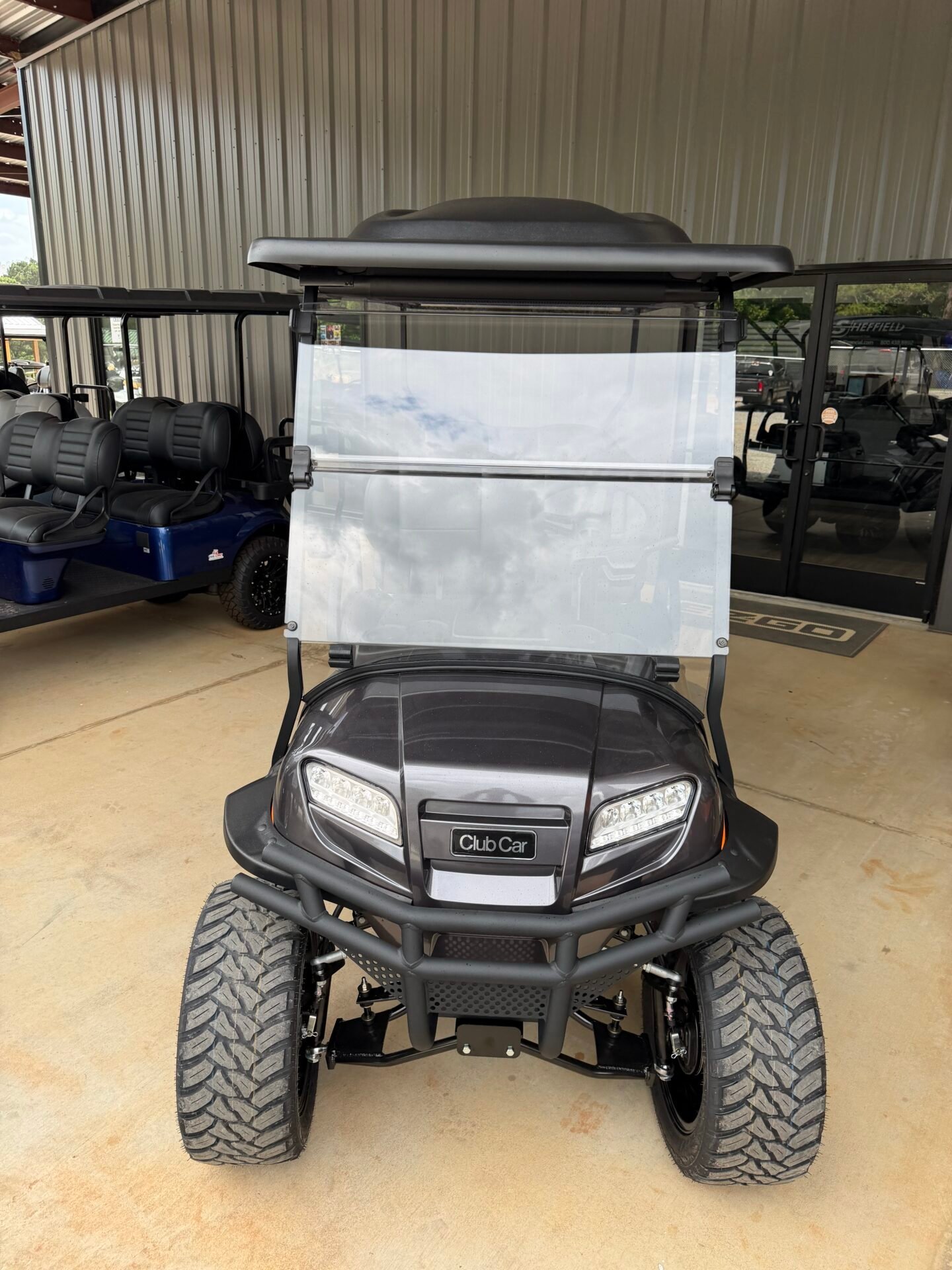 2027 Club Car Onward Lifted 6-Passenger Gas | Midnight Silver - Image 2