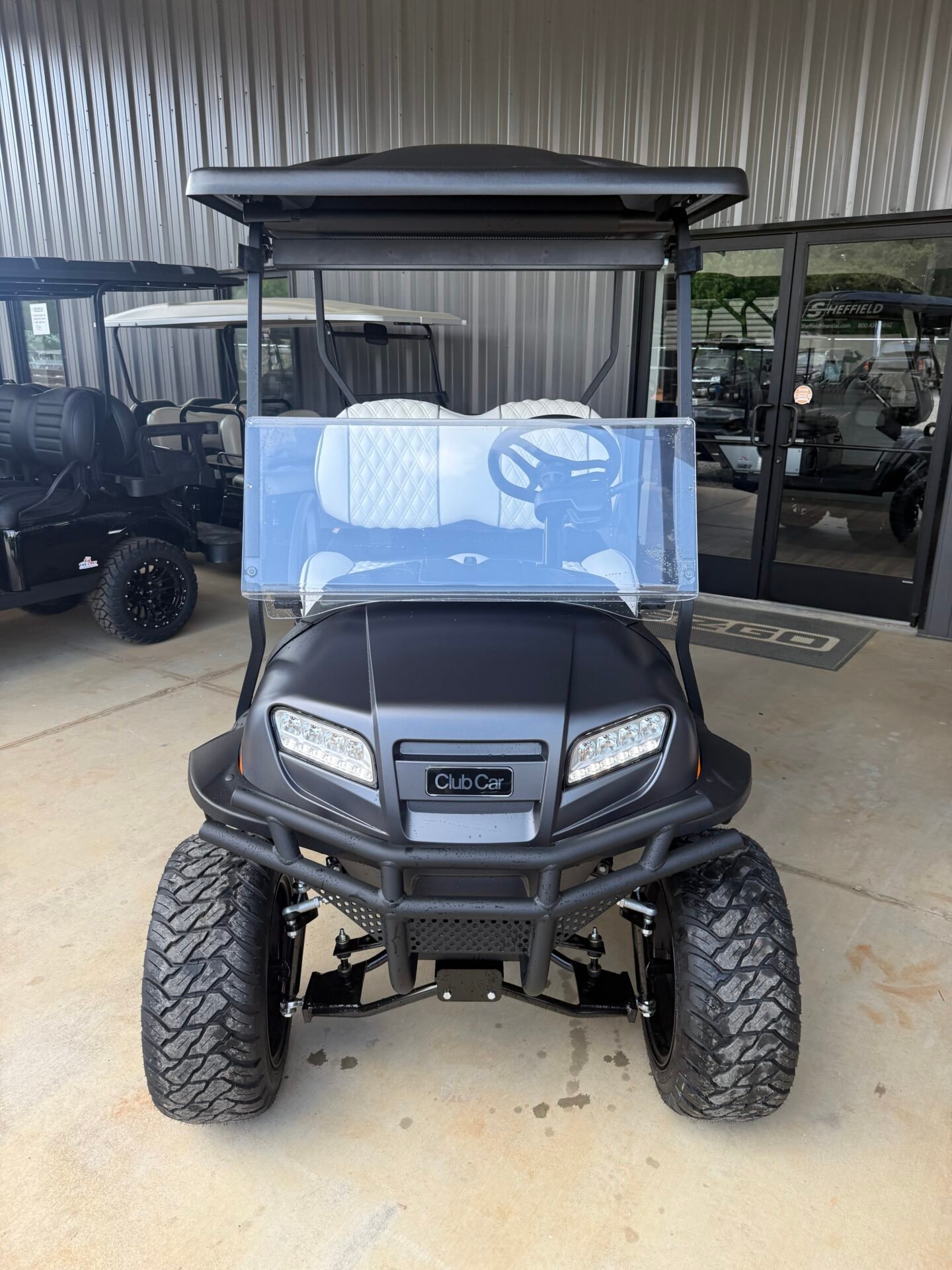 2027 Club Car Onward Lifted 4-Passenger Gas Premium | Matte Graphite - Image 2