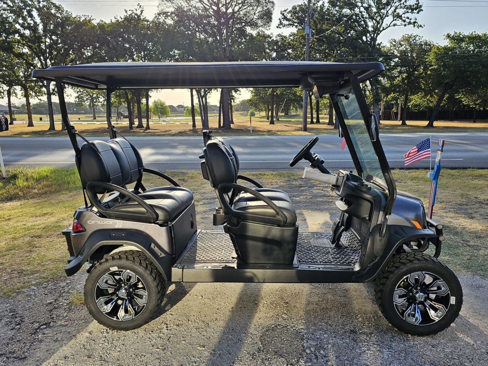 2027 Club Car Onward 4 Forward LSV | Midnight Silver