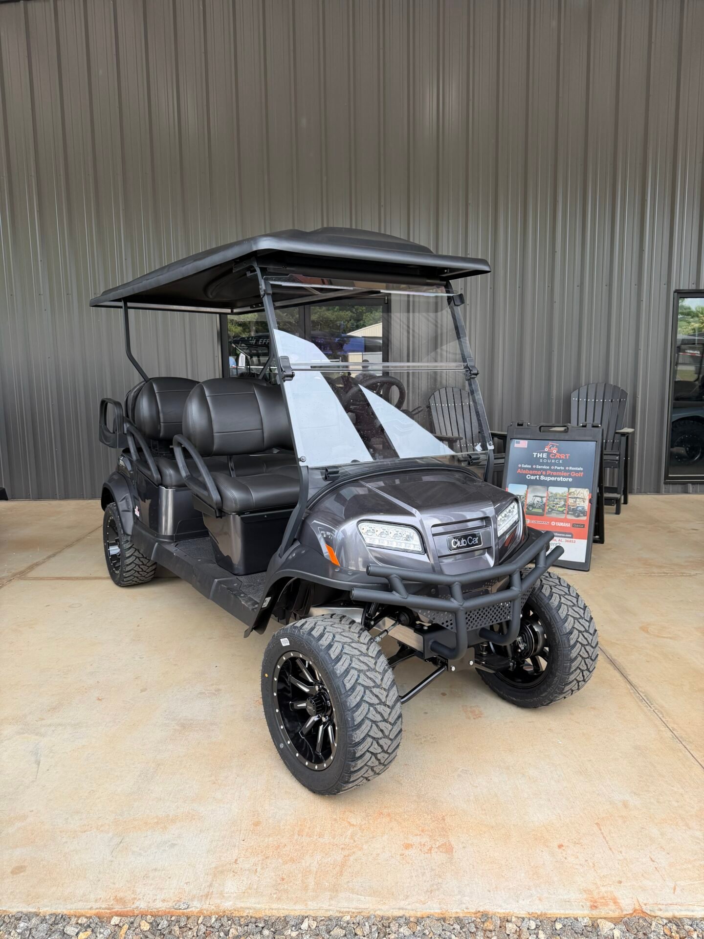 2027 Club Car Onward Lifted 6-Passenger Gas | Midnight Silver