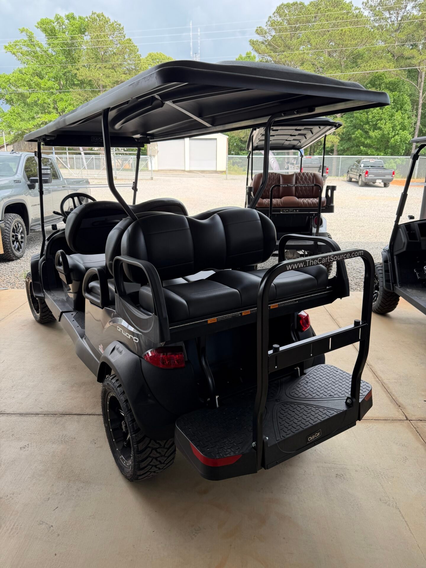 2027 Club Car Onward Lifted 6-Passenger Gas | Midnight Silver - Image 4