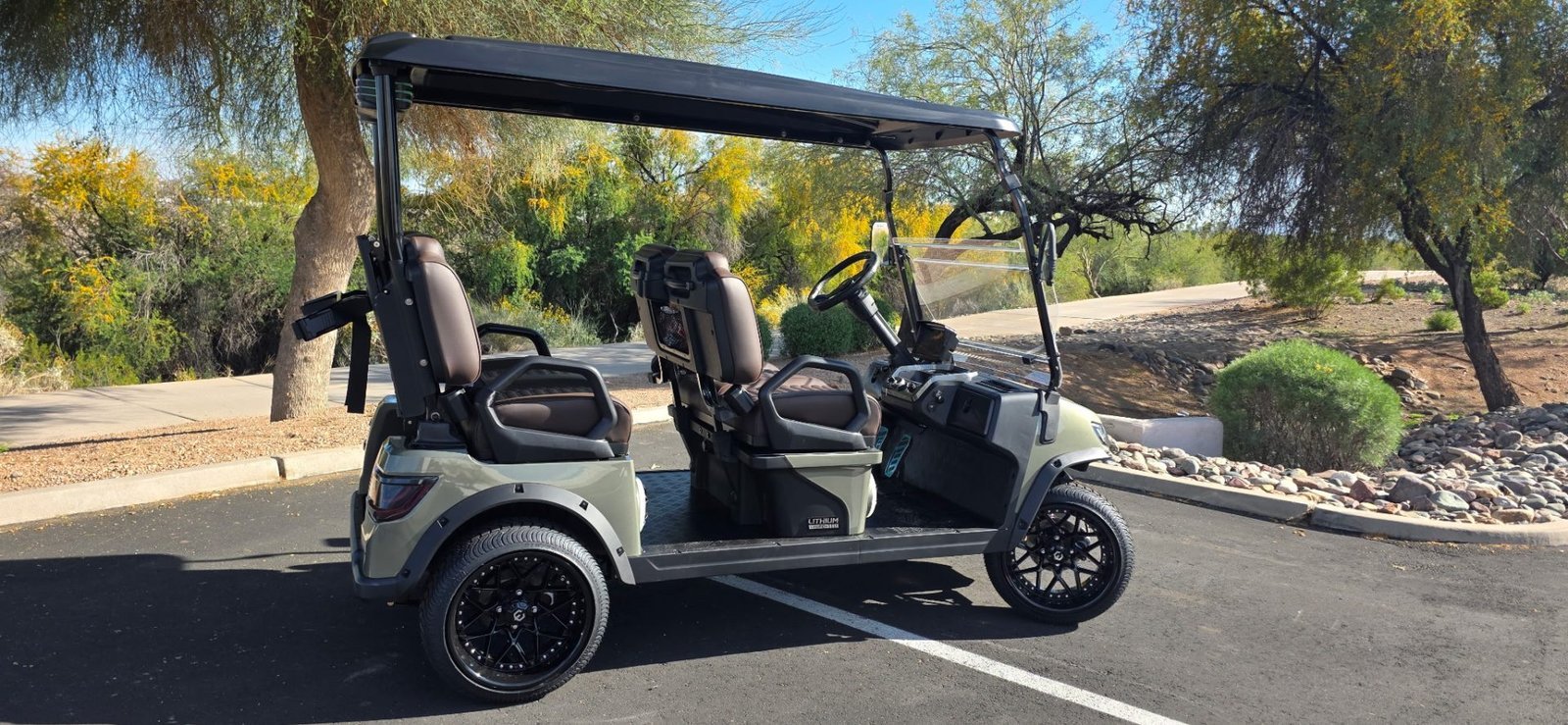 2026 Evolution D5 Ranger 4 4-Passenger Lithium Golf Cart - Image 4