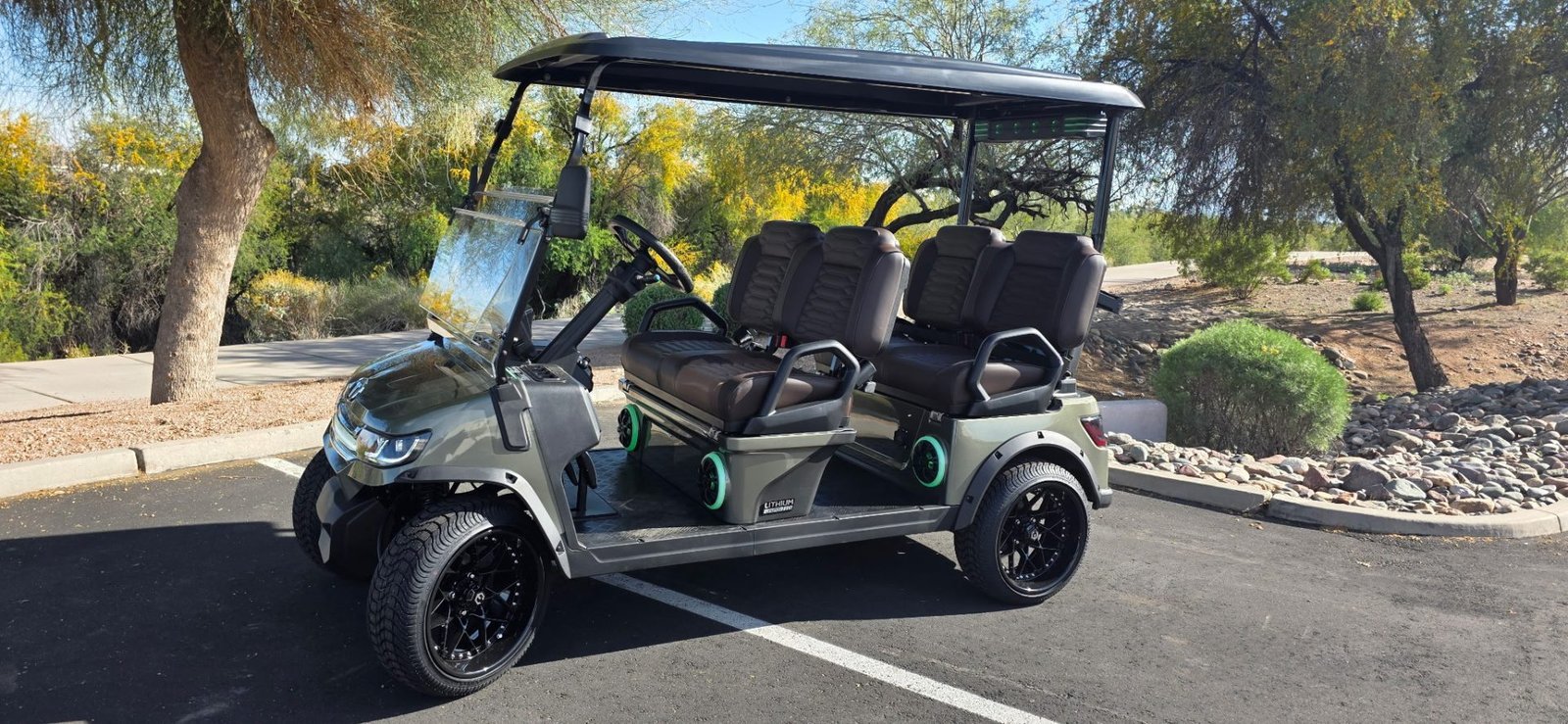 2026 Evolution D5 Ranger 4 4-Passenger Lithium Golf Cart - Image 3