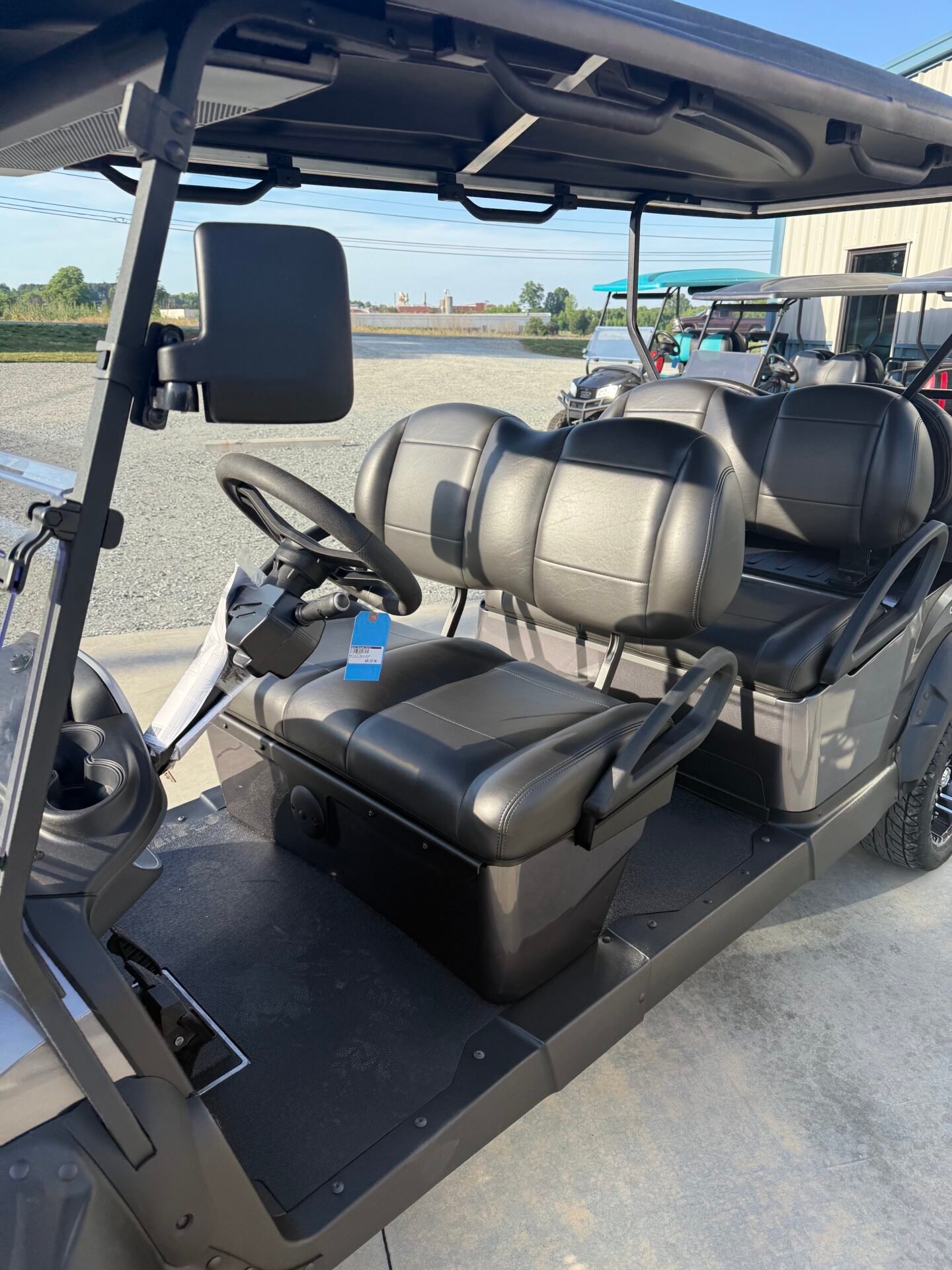 2027 Club Car Onward Lifted 6-Passenger XR Lithium | Midnight Silver - Image 6
