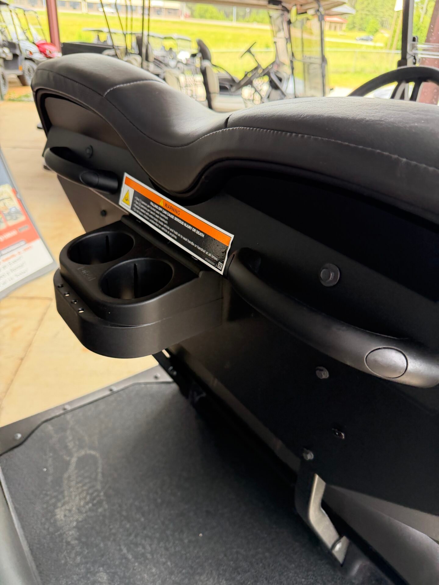 2027 Club Car Onward Lifted 6-Passenger Gas | Midnight Silver - Image 10