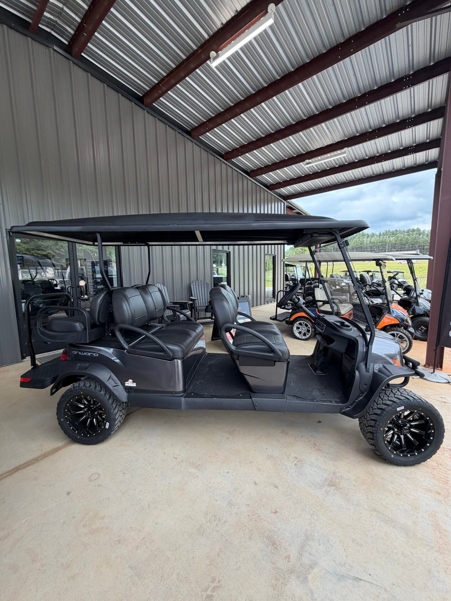2027 Club Car Onward Lifted 6-Passenger Gas | Midnight Silver - Image 11