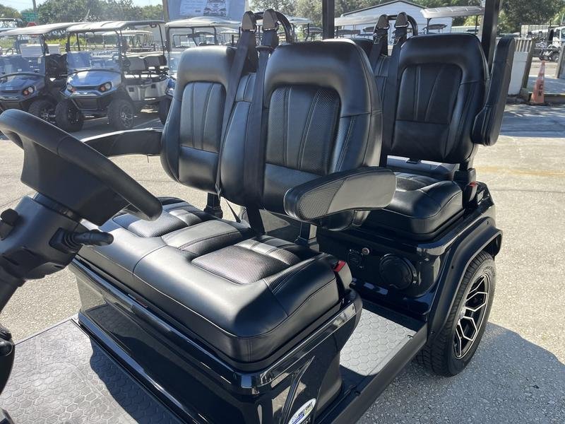 2025 Evolution D5 Ranger 4 Black Sapphire | Forward-Facing 4-Seater Cart - Image 9